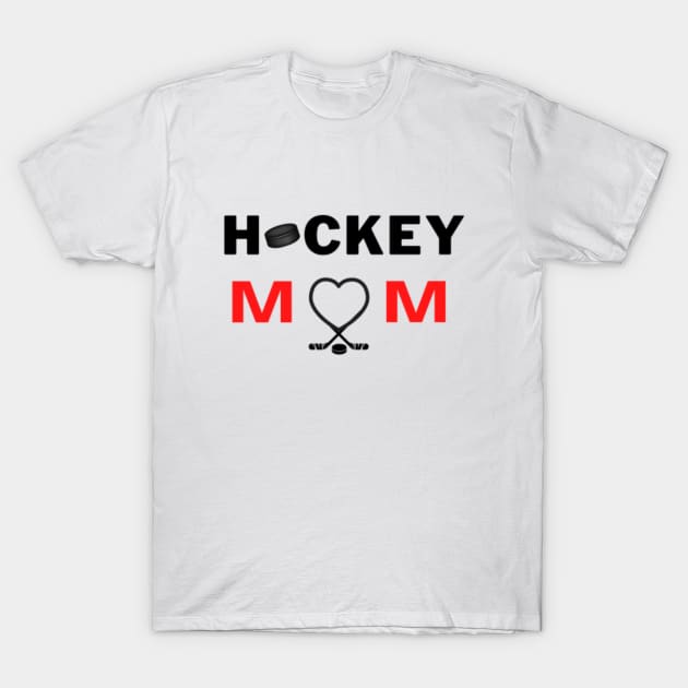 mom hockey T-Shirt by moustafa designer